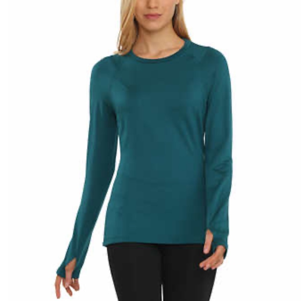 Spyder ladies brushed longsleeve crew neck